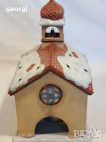 порцеланова коледна църква Goebel  6/6, снимка 8 - Декорация за дома - 47326894