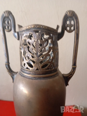 Стара ваза арт деко WMF, снимка 6 - Антикварни и старинни предмети - 53882869