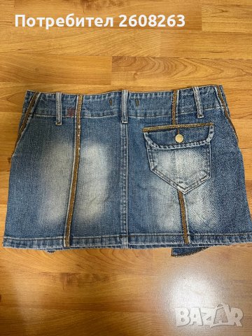 Дънкова пола, снимка 3 - Поли - 37147422