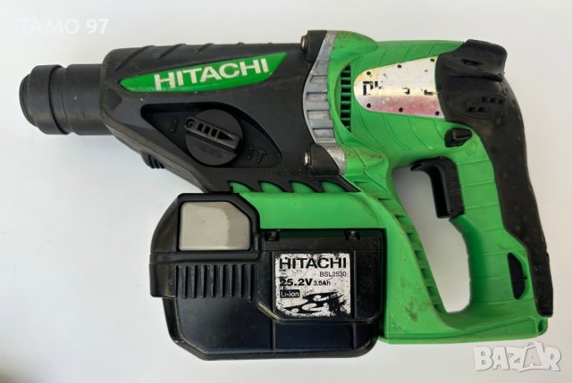 Hitachi DH 25DL - Акумулаторен перфоратор 2x25.2V 3.0Ah, снимка 2 - Други инструменти - 44451489