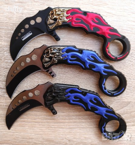 Сгъваем нож /карамбит/ FOX DA30, снимка 3 - Ножове - 16707733