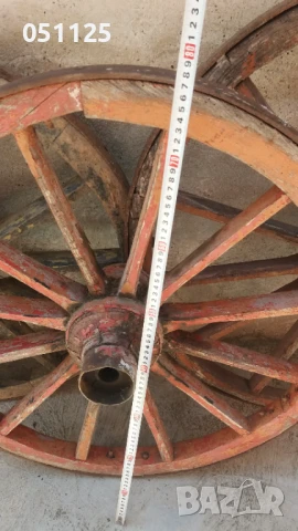 масивни колела от каруца - огромни , снимка 12 - Антикварни и старинни предмети - 50659952