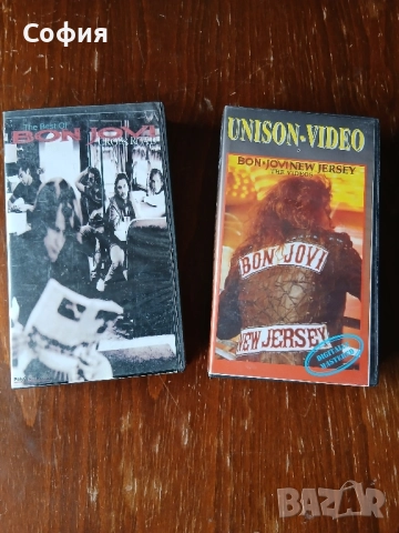 видеокасети 10 лв.за двете