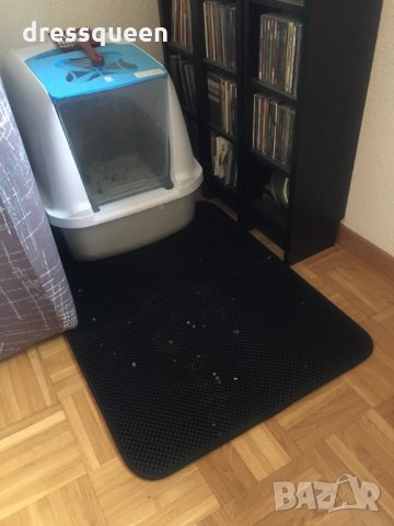 2738 Водоустойчива постелка за пред котешка тоалетна двупластова, снимка 15 - За котки - 30527950