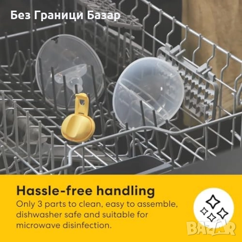 Нова Дискретна помпа за кърма Medela Motion InBra – 9 нива на мощност, снимка 7 - Помпи за кърма - 52775694