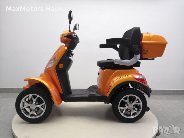 Електрическа четириколка MaxMotors FM4 1500W ORANGE с мощни батерии, снимка 3 - Мотоциклети и мототехника - 30153617