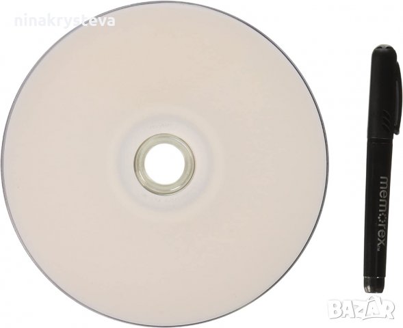 DVD+R 4.7GB  10бр. BLISTER+MARKER Memorex(16x), снимка 2 - Други - 30311836