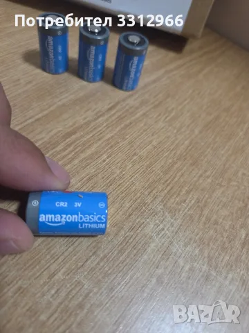 4 броя литиеви батерии Amazon Basics CR2 3V Цената е за всички, снимка 3 - Батерии, зарядни - 55730580