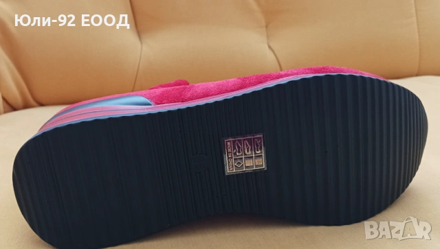 Красиви дамски боти на платформа 38-ми номер. Чисто нови., снимка 4 - Дамски боти - 53165569