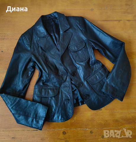 дамско кожено яке от естествена кожа 