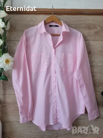 Розова риза BIK BOOK , снимка 5 - Ризи - 49582362