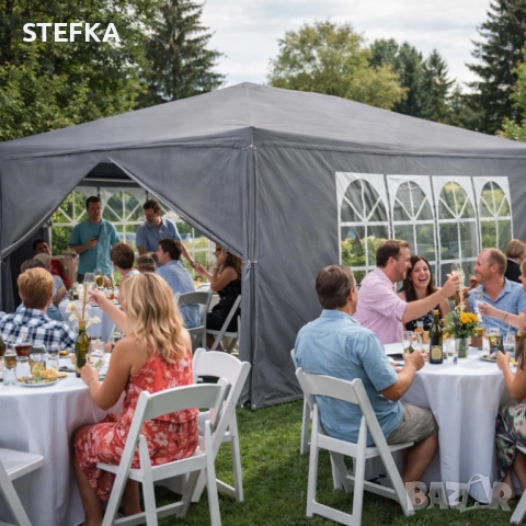 Шатра водоустойчива 4/3 метра, снимка 2 - Градински мебели, декорация  - 54330783