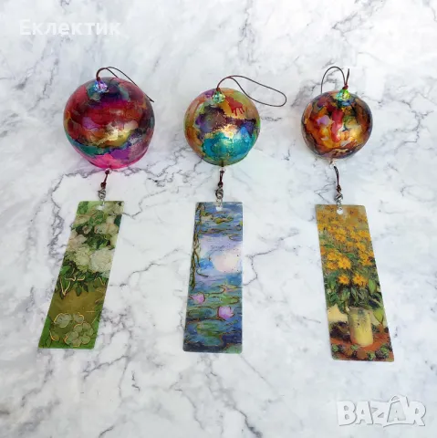 Фурин, традиционни стъклени японски вятърни камбанки, снимка 2 - Други - 50366462