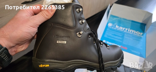Продавам нови туристически обувки Karrimor KSB Orkney III, снимка 3 - Мъжки ботуши - 52507352