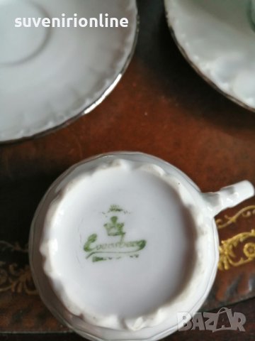 Порцеланов комплект за кафе, снимка 2 - Сервизи - 37012189