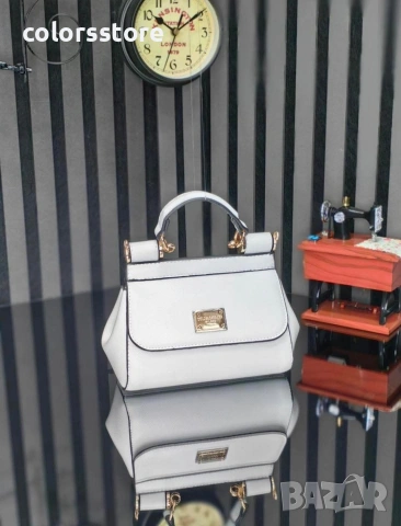 Чанта Dolce&Gabbana - бяла кожа - IM336