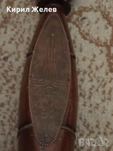 Сувенирна свирка Москва 1980 г 50670, снимка 4 - Антикварни и старинни предмети - 52070238