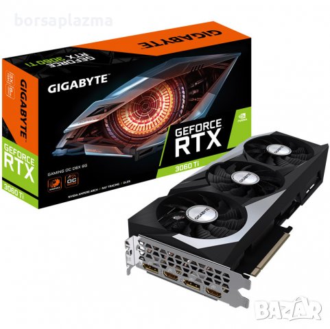 Gigabyte GeForce RTX 3060 Ti Eagle OC 8G LHR, 8192 MB GDDR6, снимка 8 - Видеокарти - 36595181