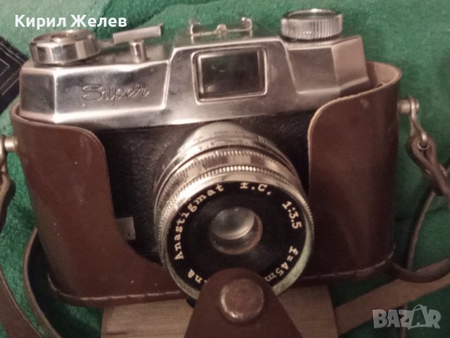 HALINA SUPER 35x Стар РЯДЪК ЛЕНТОВ КОЛЕКЦИОНЕРСКИ ФОТОАПАРТ с МАРКОВ КОЖЕН КАЛЪФ 33095, снимка 16 - Антикварни и старинни предмети - 38417965