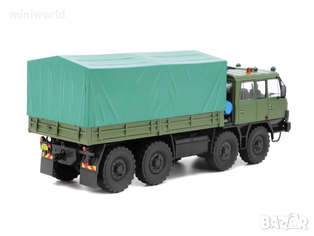 Tatra 815 VT 8x8 бордова с тента - мащаб 1:43 на DeAgostini моделът е нов в блистер, снимка 2 - Колекции - 52306219