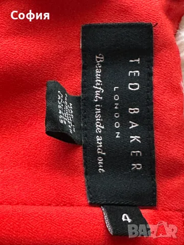 Дълга копринена рокля Ted Baker, снимка 5 - Рокли - 56346486