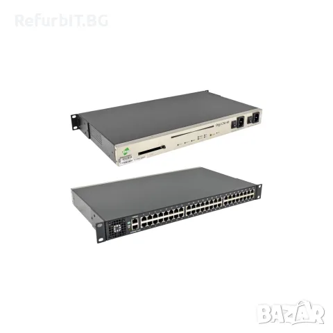 DIGI CM48 Dual Power конзолен сървър, 48 серийни порта, 2 захранвания, rack 1U