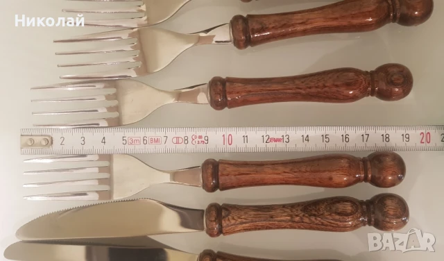 Винтидж прибори за хранене, снимка 10 - Прибори за хранене, готвене и сервиране - 50608924