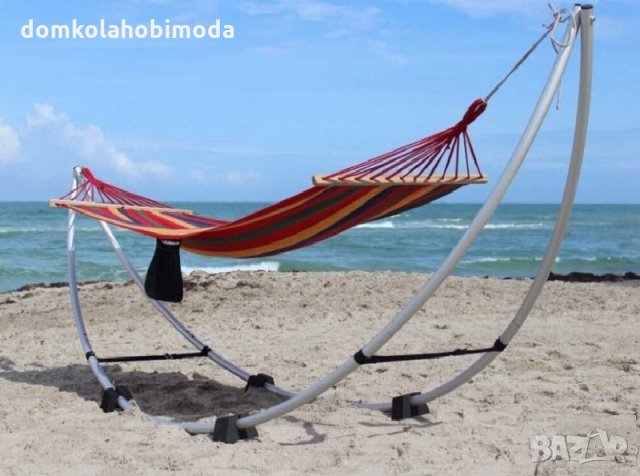 Хамак райе или бял 4 цвята , 3 размера, снимка 2 - Градински мебели, декорация  - 29731894