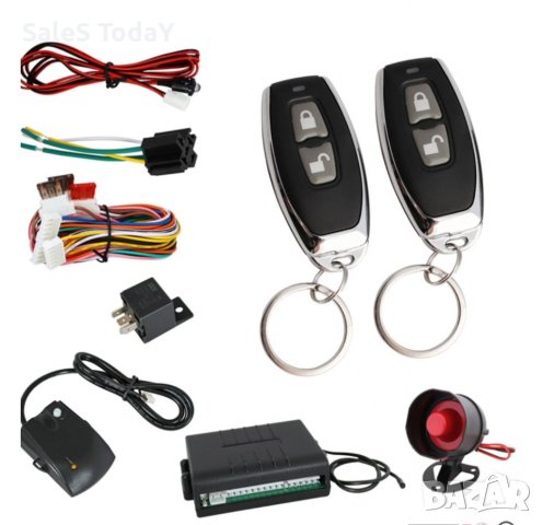 Централно заключване за автомобил , 2бр. дистанционни, централно заключване