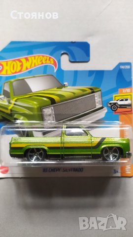 Hot Wheels '83 Chevy Silverado, снимка 1