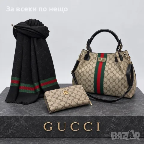 Gucci Дамски Шал Гучи - Различни Цветове Код SK2189, снимка 4 - Шалове - 56184592
