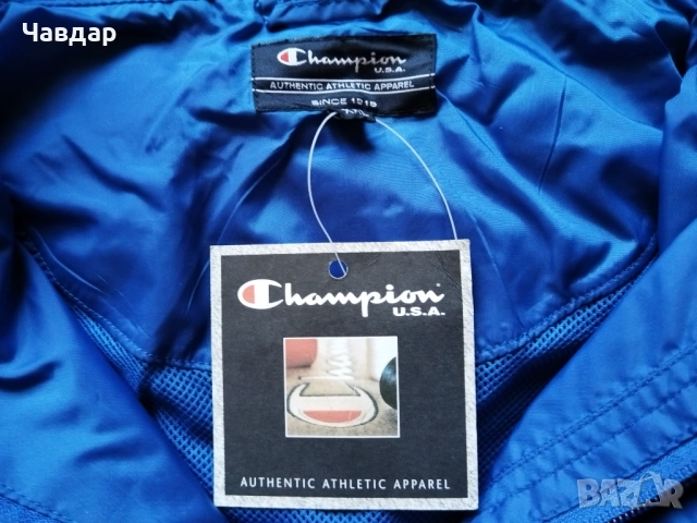 Мъжко спортно яке Champion - размер XXL, снимка 7 - Якета - 52849251