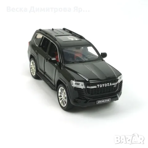 Реалистичен метален джип 1:24 - Звук и светлина за истинско приключение, снимка 4 - Коли, камиони, мотори, писти - 48682400