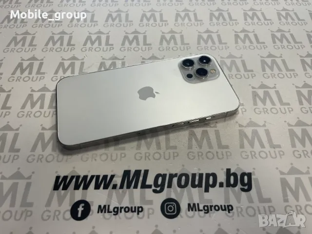 #MLgroup предлага iPhone 12Pro Max 128GB White 100%, втора употреба, снимка 3 - Apple iPhone - 55735129
