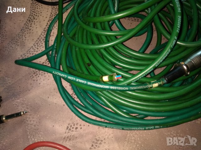 Професионални кабели за микрофон schulz ,tesker C260 , emek kablo , снимка 14 - Микрофони - 29275244