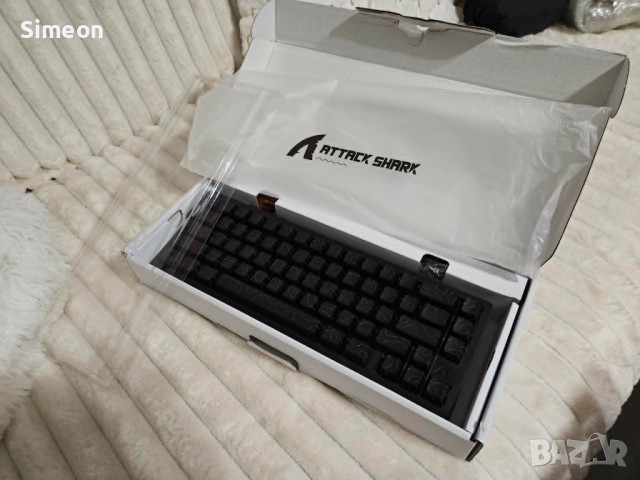 Клавиатура ATTACK SHARK X68 HE 8000Hz Rapid Trigger, снимка 3 - Друга електроника - 54341586