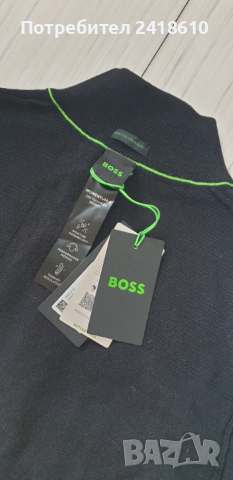 Hugo Boss Momemntum - X _QZ Cardigan Merino Knitted Half Zip Mens Size L НОВО! ОРИГИНАЛ! Мъжка Вълне, снимка 8 - Пуловери - 53021898