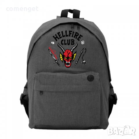 Раници за ученици HELLFIRE CLUB - Stranger Things. Или с ТВОЯ идея., снимка 5 - Раници - 37810774