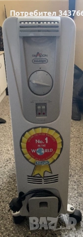 Електрически маслен радиатор Delonghi, снимка 4 - Радиатори - 54038621