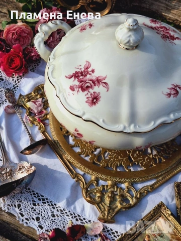 Разкошни порцеланови супници, снимка 3 - Сервизи - 53123696