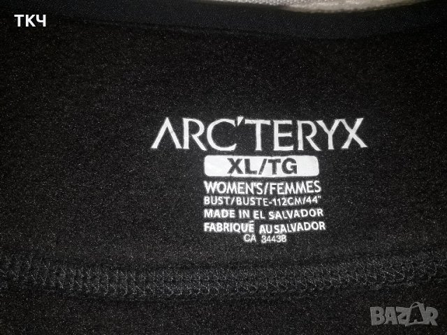 РЕЗЕРВИРАНА! Arc'teryx - (XL) дамска горница Arcteryx , снимка 10 - Блузи с дълъг ръкав и пуловери - 30317949
