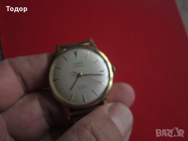 Уникален позлатен армейски  часовник Нептун с верижка , снимка 8 - Мъжки - 29438417