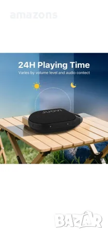 JUOVI Clip преносим Bluetooth високоговорител безжичен, снимка 3 - Bluetooth тонколони - 55931971