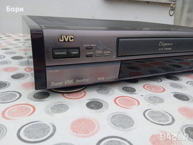 JVC SVHS HR-S7000EG HIFI STEREO Elegance  Видео, снимка 2 - Плейъри, домашно кино, прожектори - 39394267