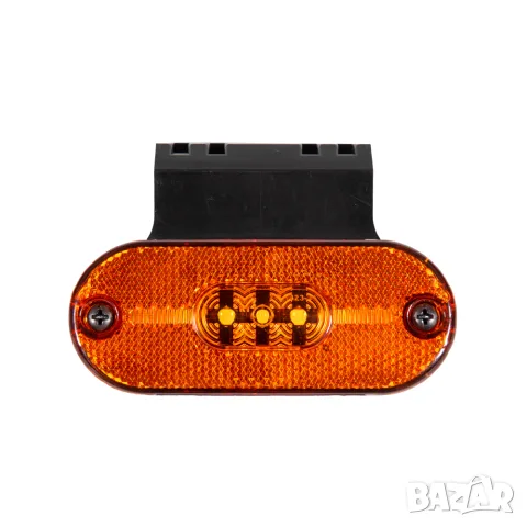 Висящ LED габарит 3 LED 106 mm 12-24V жълт