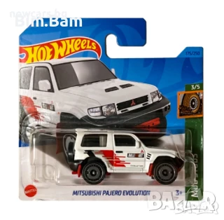 Колекционерска количка Hot Wheels MITSUBISHI PAJERO EVOLUTION