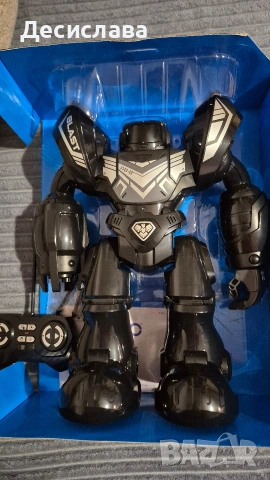 Робо бласт/ Robo blast Silverlit Черен робот