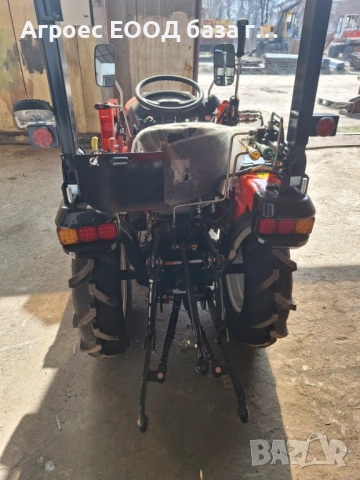 Мини трактор 25 кс с челен товарач, снимка 4 - Селскостопанска техника - 53896440