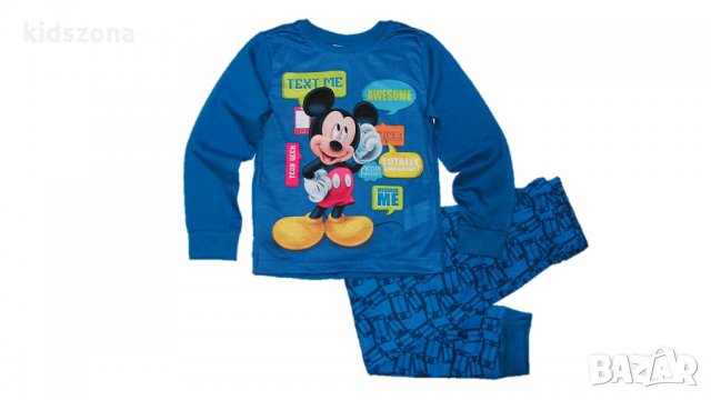 Нова цена! Детска пижама Mickey Mouse 3 и 6 г. - М1-2
