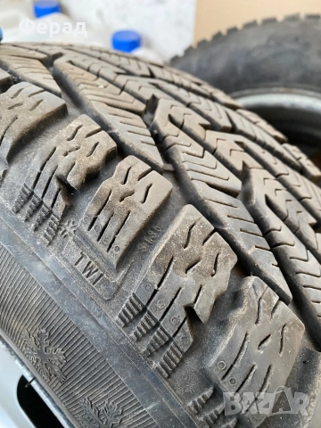 4бр Зимни гуми с железни джанти 185/65/15 5х100 15 5x100, снимка 5 - Гуми и джанти - 51870733